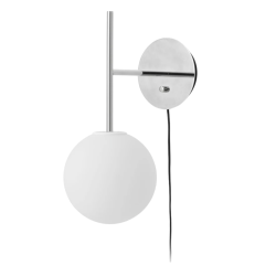 TR Bulb Suspended Wall Lamp, teräs