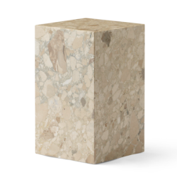 Plinth Table Tall, Kunis Breccia