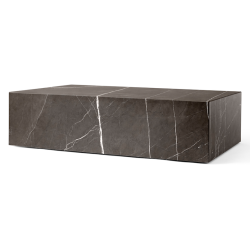 Plinth Table Low, Grey Kendo