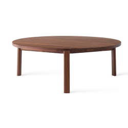 Passage Lounge Table, pähkinä, 3 kokoa
