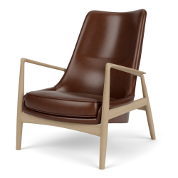 The Seal Lounge Chair High Back, Tammi, 2 väriä