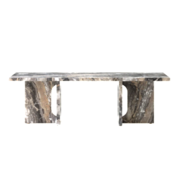 Androgyne Lounge table, Grey Galaxy Marble