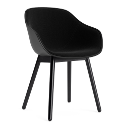 AAC 212 Etuverhoiltu, mustat jalat, istuinosa Black