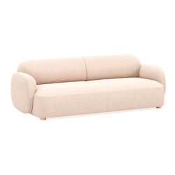 Gem sofa, 3 seater 220 cm, verhoilu Flamur Rose