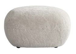Toe Ottoman, verhoilu Sheepskin