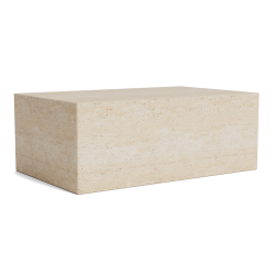 Cubism Coffee table, Travertiini, 2 kokoa