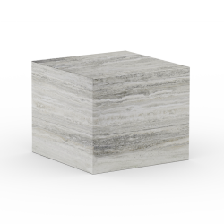 Cubism Coffee table, Hopea Travertiini, 2 kokoa