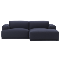 Connect Modular Sofa 2-Seater, Divan, Steelcut Trio