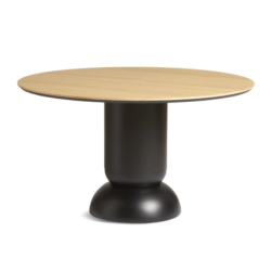 Ludo Dining Table, ø 130 cm, tammi