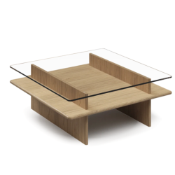Parallel Coffee Table, 90x90 cm