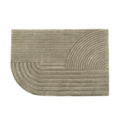 Relevo Rug, Taupe, 2 kokoa