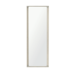 Arced Mirror, Light Grey, 2 kokoa