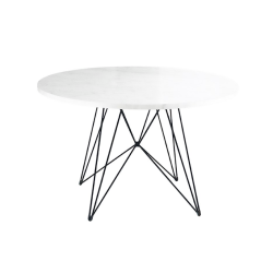 Tavolo XZ3 120 cm Marble, 5 runkovaihtoehtoa