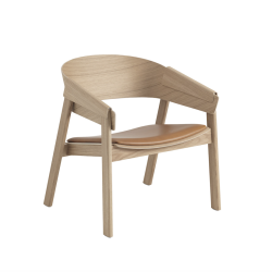 Cover Lounge chair, nahkaverhoiltu, 2 väriä