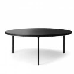 Vipp 425 Coffee Table 90, Black Marble