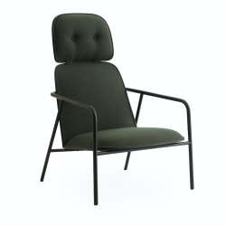 Pad LoungeChair, High, musta/vihreä