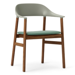 Herit Armchair, tumma tammi, 4 verhoiluväriä