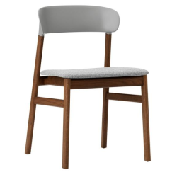Herit Chair, tumma tammi, 4 verhoiluväriä