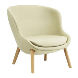 Hyg Lounge Chair Low, tammi, 2 verhoiluvaihtoehtoa