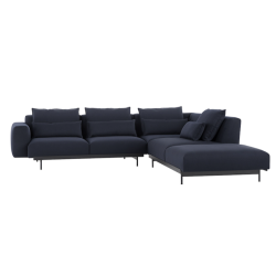 In Situ Corner Sofa, versiot 2 ja 3, kangas Vidar