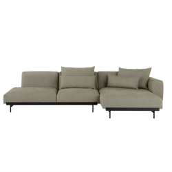 In Situ 3-seater Sofa, versiot 8 ja 9, kangas Clay
