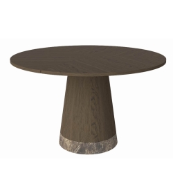 Piro ruokapöytä, tumma tammi