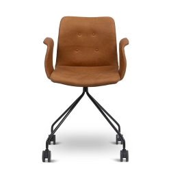 Primum tuoli, pyörivä jalusta pyörillä