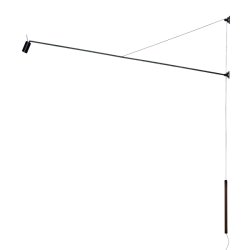 Swan seinävalaisin, musta